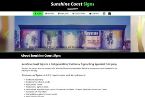 Ssunshine Coast Signs Signwriting, Digital, Vinyl Cut.